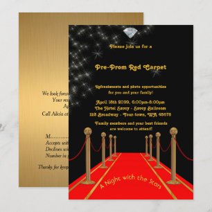 Convite pré-Baile de formatura, Pré-Baile de for