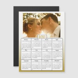 Convite Presentes de Favor Casamento Foto Dourada 2021