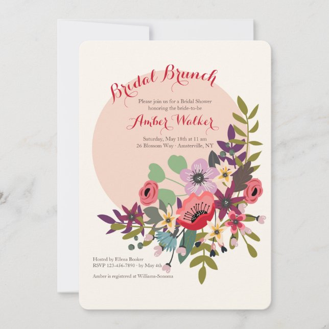 Convite primavera Moon (Frente)