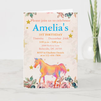 Convite Primeiro aniversario Selvagem