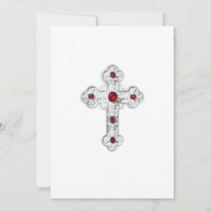 Convite Primeiro Ornamentado Comunitário Cruz de P
