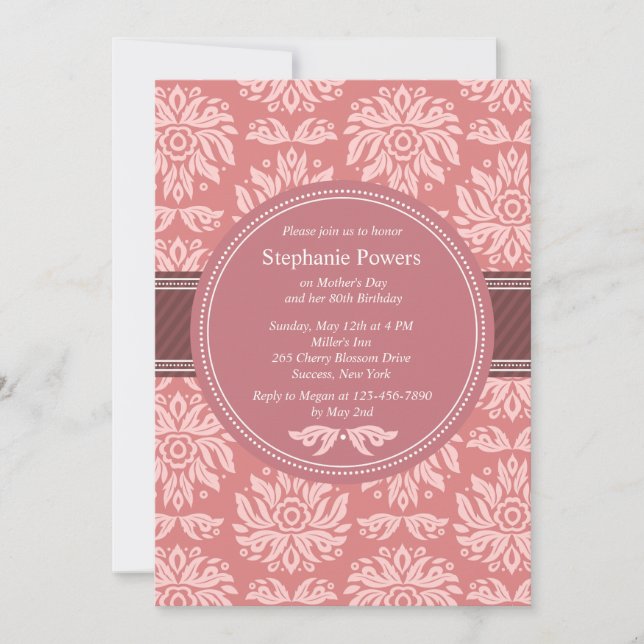 Convite principal do evento (Frente)