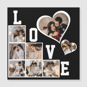 Convite Projete Sua Própria Colagem de 8 Fotos