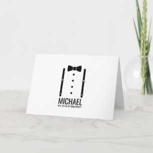 Convite Proposta de Padrinho de casamento Personalizado de