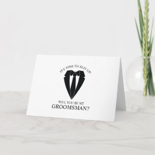 Convite Proposta de Padrinho de casamento Personalizado de
