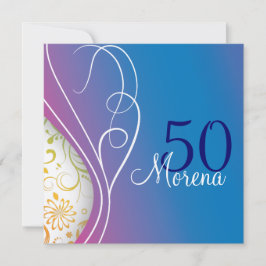 Convite Quadrado Elegante