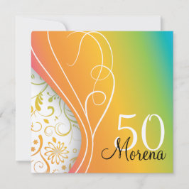 Convite Quadrado Elegante