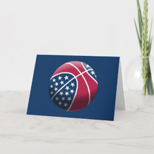 Convite Quarto de julho - Festa de Basquete