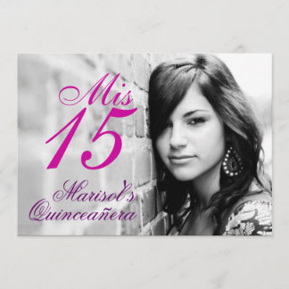 Convite Quinceañera