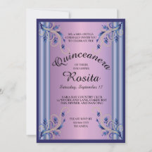 Convite Quinceanera