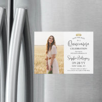 Quinceañera Salve a Data da Coroa Dourada Fotográf