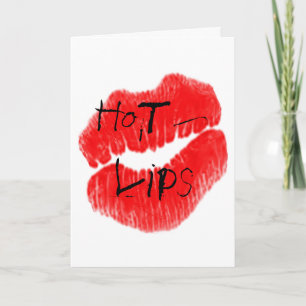 Convite Red Hot Lips V