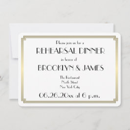 Convite Redondo de Ensaio de Casamento Gatsby Art