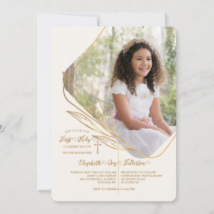 Convite Religioso de Foto Angle