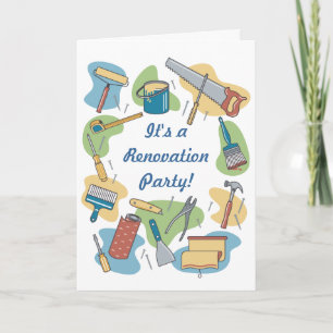 Convite Renovação de casa