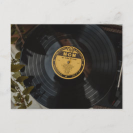 Convite Retro Vinil Casamento - Que Haja Amor