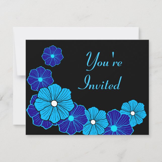 Convite Retrohavaiano (Frente)