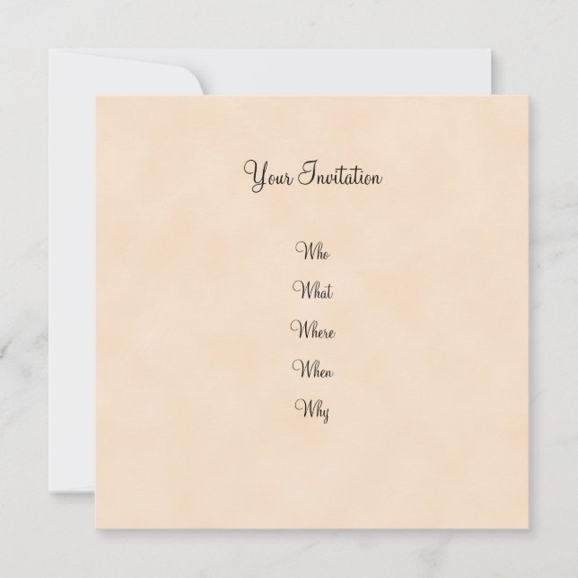 Convite romântico lindo (Frente)