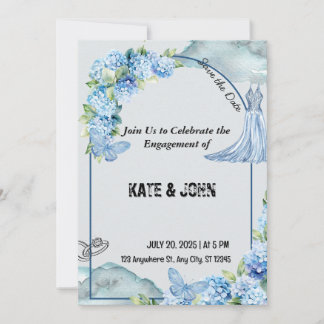 Convite Romântico para Casamento - Design Personal