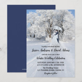 Convite Romântico para Casamento na Terra Maravilh
