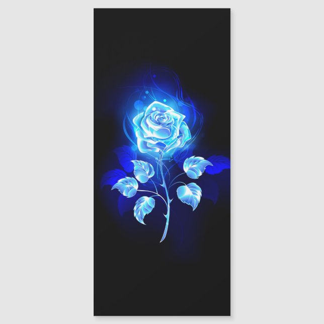 Convite Rosa Azul Ardente (Frente)