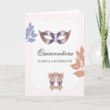 Rosa Dourado e Lilás Brilho Princesa Quinceañera