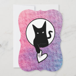 Convite rosa projetado pela poeta Adiela Akoo