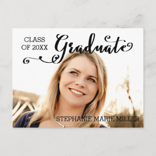 Convite Roteiro de Graduado - Cartão Postal