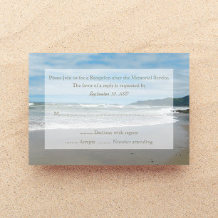 Convite RSVP do Serviço Memorial