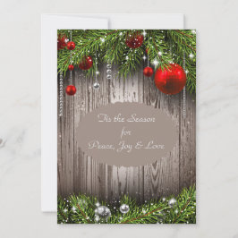 Convite Russo De Casamento De Natal