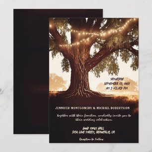 Convite Rustic Country Wedding