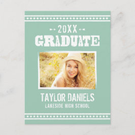 Convite Rustic Graduation CHURRASCO | Cores editáv