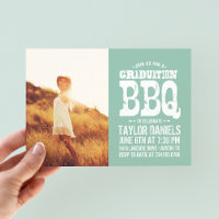 Convite Rustic Graduation CHURRASCO | Cores editáv