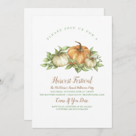 Convite Rustic Pumpkin