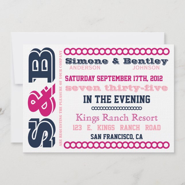 Convite S n' B (Frente)