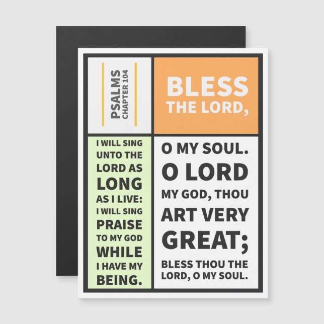 Convite Salmos Capítulo 104 (Frente/Verso)