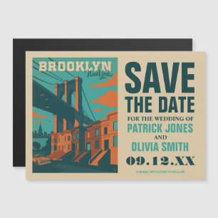 Convite Salvar a data   Brooklyn, NY