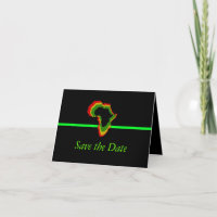 "Salve a Data" África com Cores Pan-Africanas [Ver