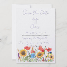 Convite Salve o. Dave floral Funcionaria