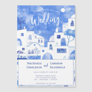 Convite Santorini Wedding