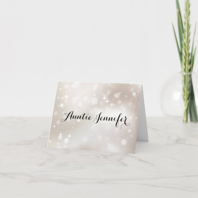 Convite Seja a minha madrinha proposta de estrelas Dourada (Frente)