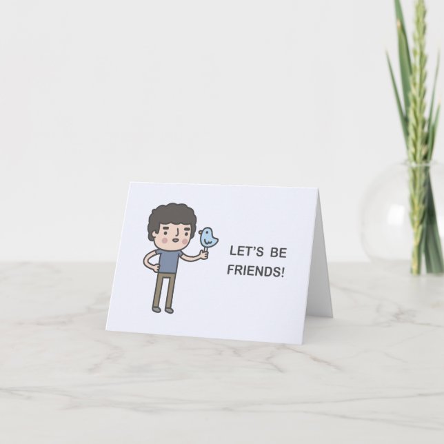 Convite Sejamos Amigos! (Frente)