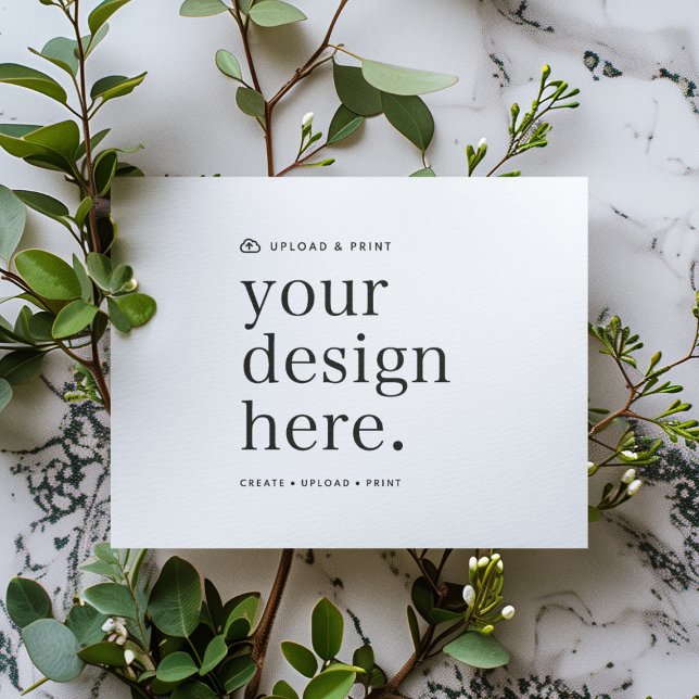 Convite Seu Design Carregado 13" x 18" (Versatile invitation for business, events, weddings, special occasions & more!)