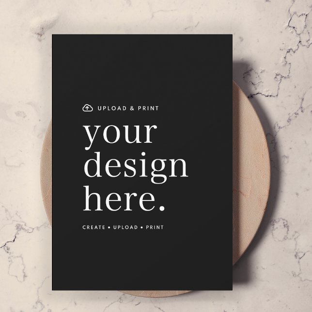 Convite Seu Design Enviado 13 cm x 18 cm (Versatile invitations for business, events, weddings, special occasions & more!)
