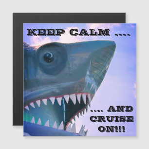 CONVITE SHARK CRUISE DOOR MAGNET