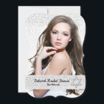 Convite Silver Confetti Bat Mitzvah<br><div class="desc">Um novo, novo e minimalista design de confete prateado em cascata sobre sua foto favorita. A Estrela de David pode ser arrastada para qualquer local, maior ou menor ( -) ou eliminada. Fazer que seja um convite versátil. () A placa é fácil de personalizar com o seu texto, fonte, cor...</div>