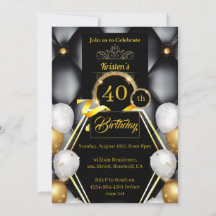 Convite Simples de Aniversário