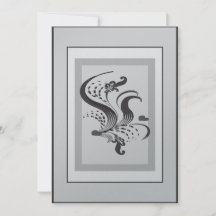 Convite Simples De Casamento De Elegância