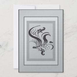 Convite Simples De Casamento De Elegância