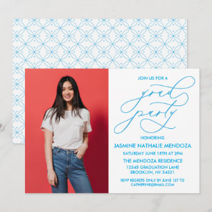 CONVITE SIMPLES DE GRADUAÇÃO DE CALLIGRÁFICO WHIMS